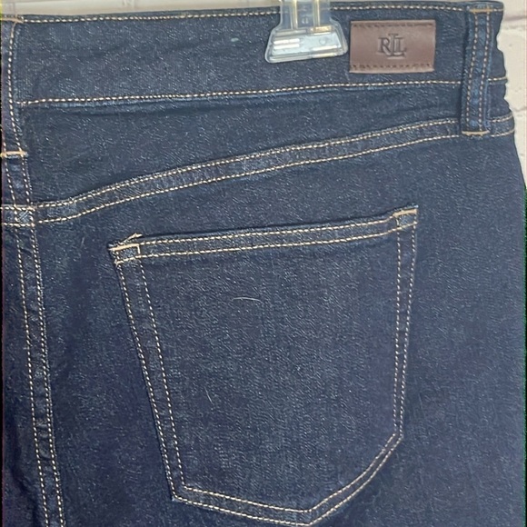 Lauren Ralph Lauren Mid Rise Straight Jeans - Picture 9 of 16